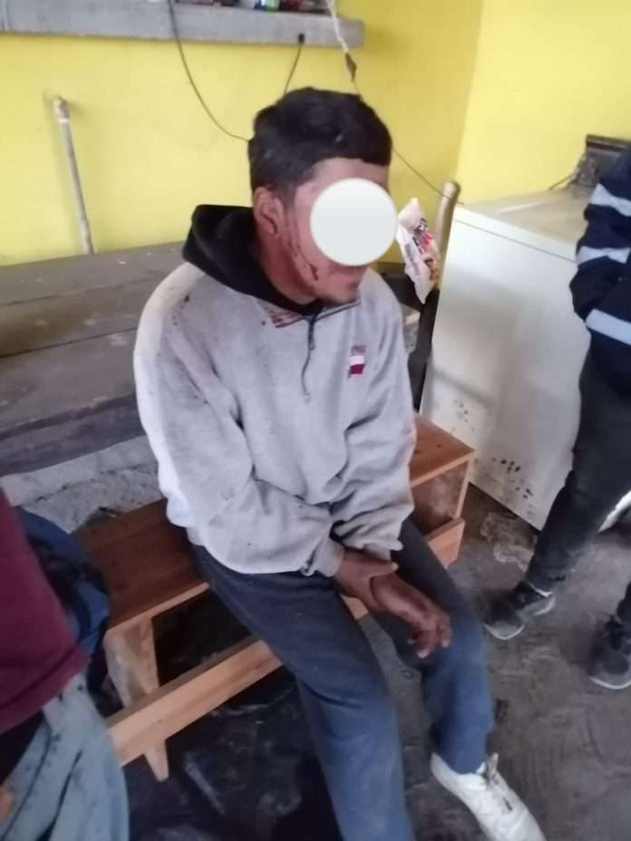 Socorristas atendieron al lesionado en Palau
