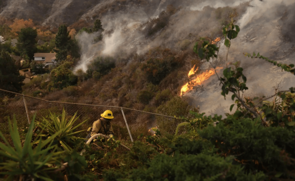 Trump critica a políticos locales por manejo de incendios en Los Ángeles