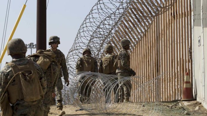 Trump refuerza la frontera con México: Envía 1,500 soldados más para controlar la migración