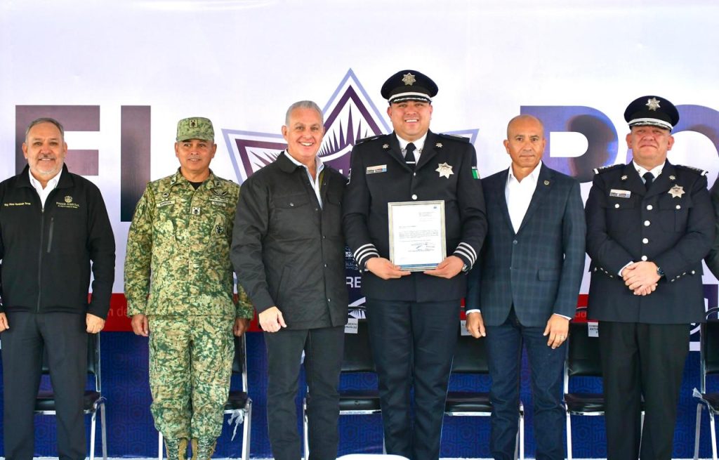 Román Alberto Cepeda González refrenda su compromiso con la Policía de Torreón; anuncia incremento salarial