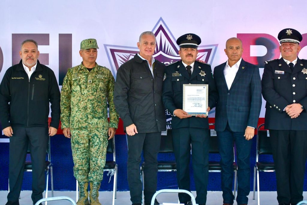 Román Alberto Cepeda González refrenda su compromiso con la Policía de Torreón; anuncia incremento salarial