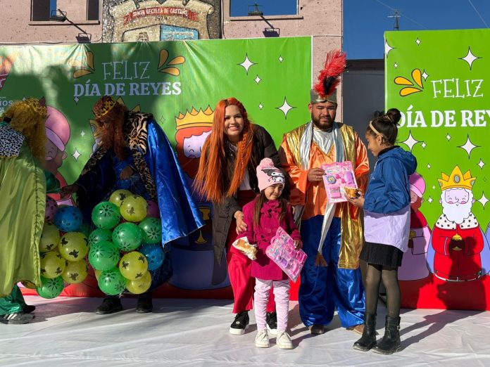 Mágico festejo del día de reyes en Castaños
