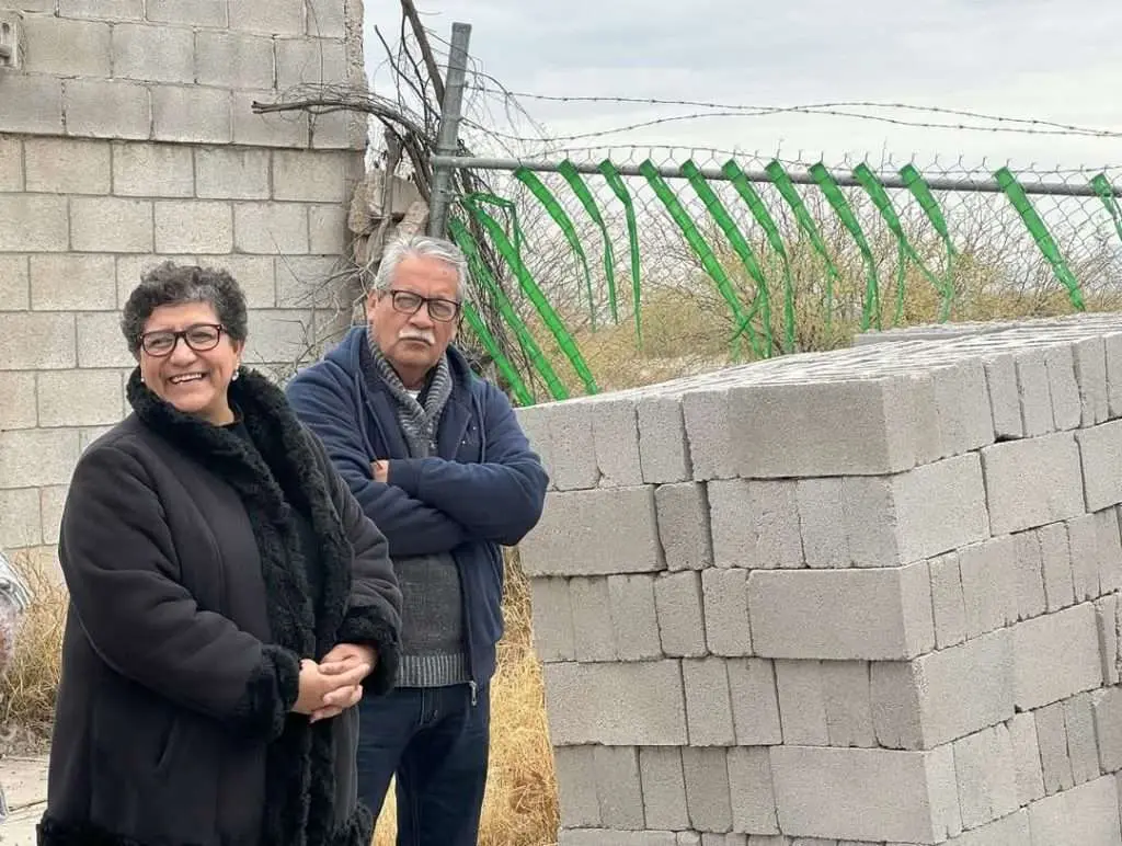 Entregan material de construcción para fortalecer la seguridad de vecinos del Fraccionamiento Lagos