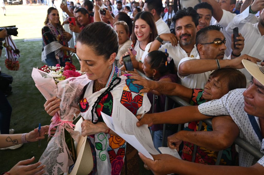 Claudia Sheinbaum resalta logros en el programa Fertilizantes para el Bienestar durante su visita a Guerrero