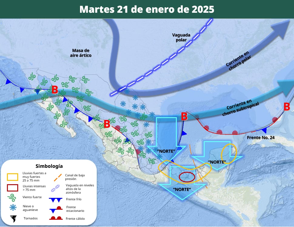 Se mantiene onda fría sobre Coahuila