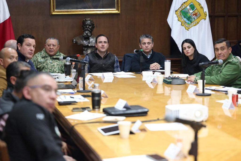 Atención a repatriados y blindaje de nuestro Estado, temas de la reunión de seguridad: Manolo Jiménez