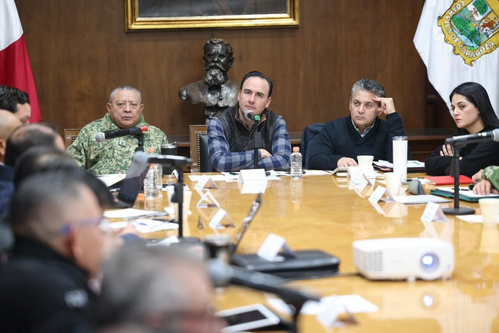 Atención a repatriados y blindaje de nuestro Estado, temas de la reunión de seguridad: Manolo Jiménez