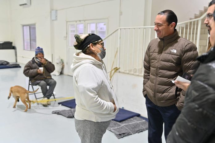Alcalde supervisa albergue de Tierra y Libertad