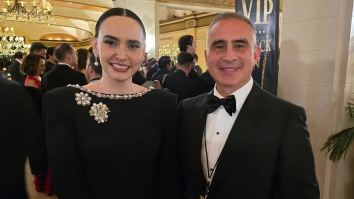 Rubén Garibay y Altagracia Gómez Sierra asistieron al Hispanic Inaugural Ball