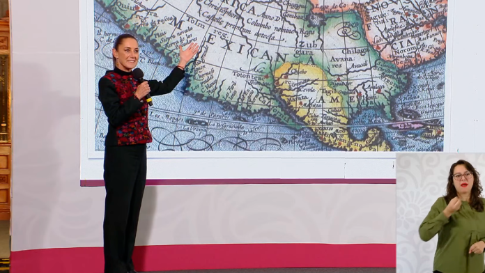 Claudia Sheinbaum responde a Trump; propone llamar 'América Mexicana' a Estados Unidos