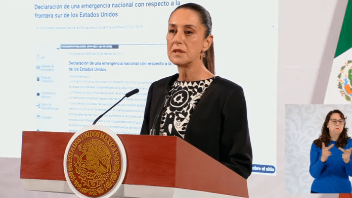 Claudia Sheinbaum reafirma compromiso con la soberanía y apoyo a mexicanos en Estados Unidos