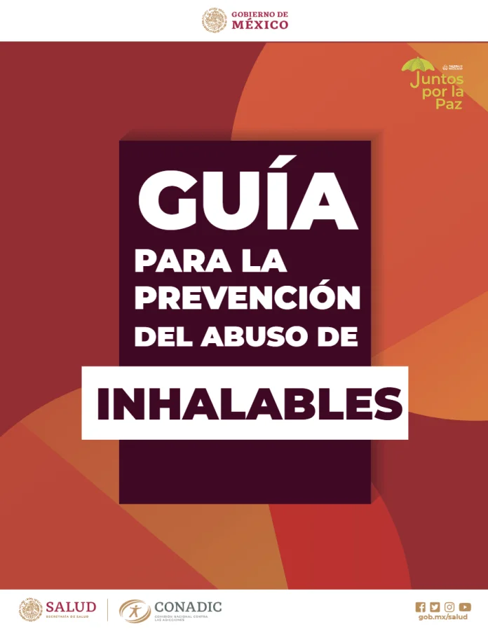 CONASAMA: Guía para prevenir el uso de inhalables en jóvenes y adolescentes