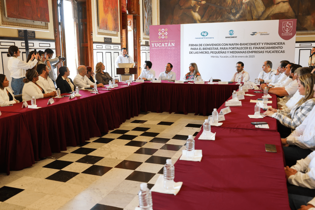 Nafin: Yucatán impulsa financiamiento para pequeñas empresas con nuevos convenios