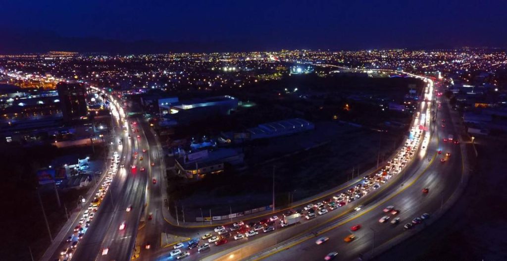 Puente saltillo noche