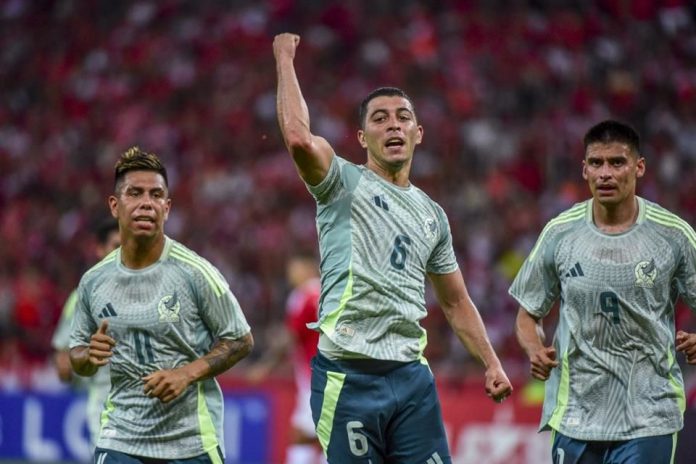 México se impone con autoridad al Inter de Porto Alegre