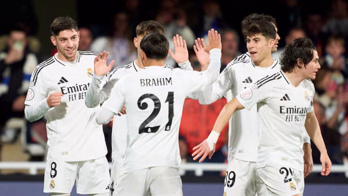 Real Madrid se da un festín en la Copa del Rey