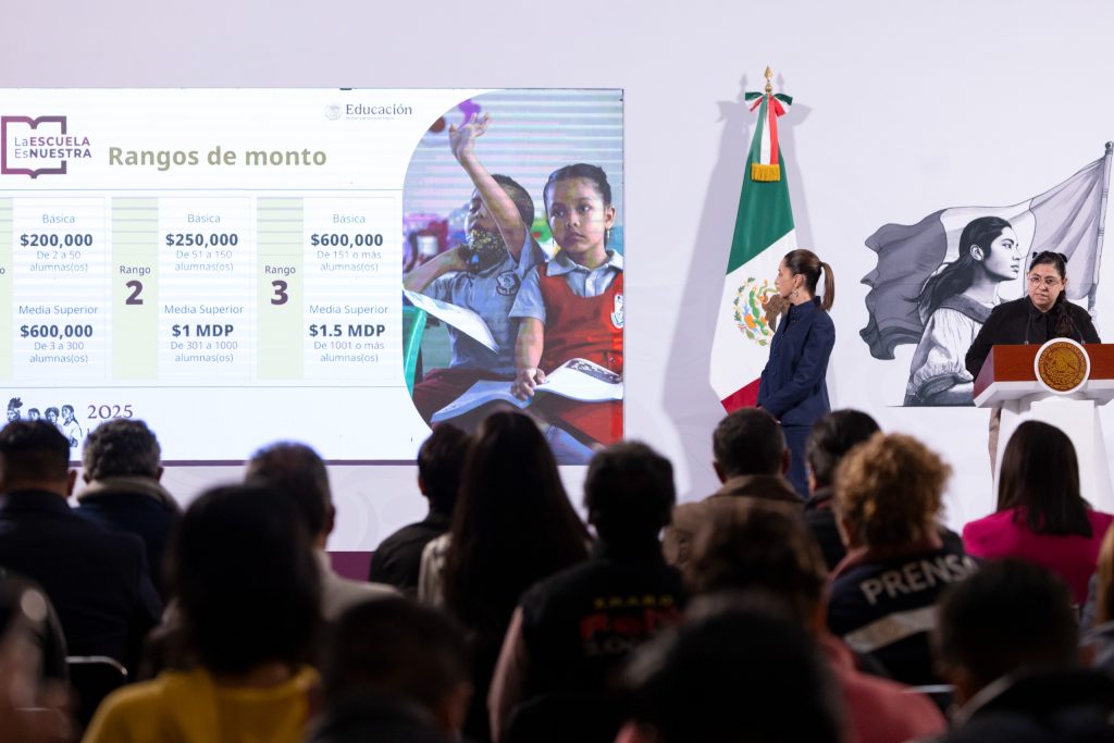 Convocatoria de la Escuela es Nuestra para planteles de educación básica y media superior será de febrero a abril