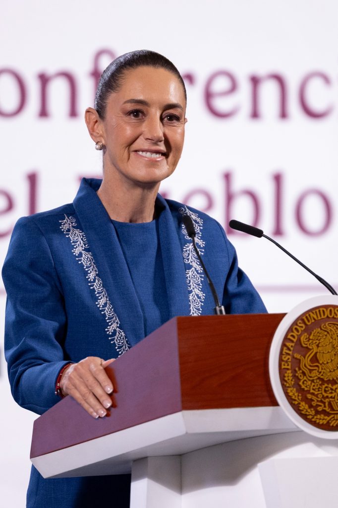 No tengo miedo, tengo un pueblo que me respalda: Claudia Sheinbaum