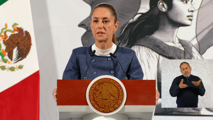 Informa Claudia Sheinbaum que gabinete de Seguridad viajará a Washington mañana para reunión con autoridades de Estados Unidos