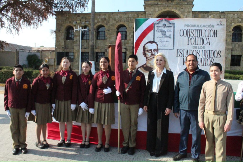 Conmemora Laura Jiménez la promulgación de la Constitución Política de los Estados Unidos Mexicanos