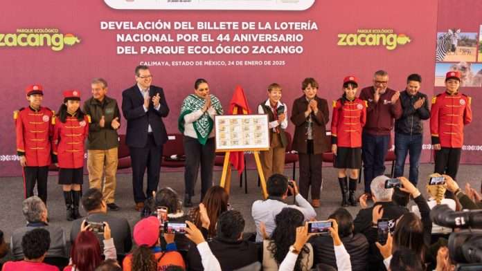 Estado de México y Lotería Nacional conmemoran 44 años del Parque Ecológico Zacango