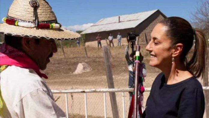 Claudia Sheinbaum presenta plan de electrificación y desarrollo para comunidades indígenas en Durango