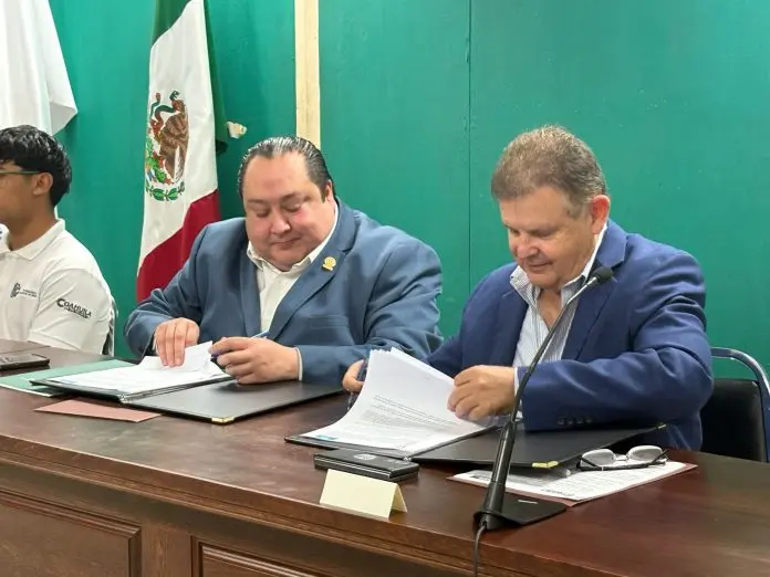 Firman convenio de trabajo CEAS y TecNM