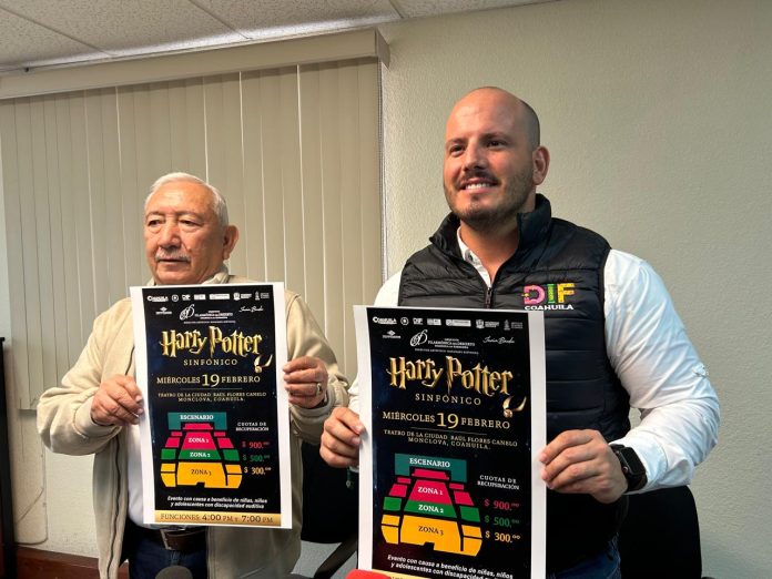 Invitan al concierto sinfónico de Harry Potter en Monclova; Evento con causa