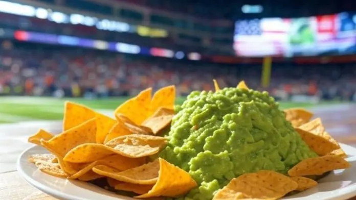 El aguacate mexicano sigue presente en el Super Bowl pese a aranceles de Trump