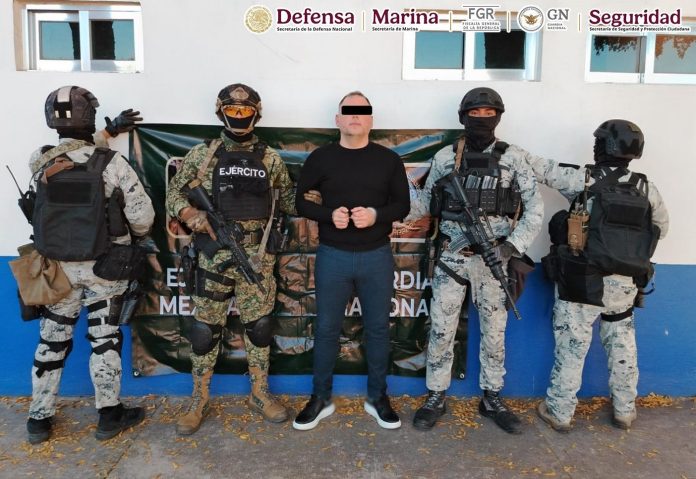 En Sinaloa, detienen a uno de los principales operadores de un grupo delictivo vinculado con distribución internacional de droga