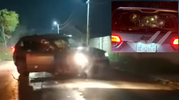 Hallan a hombre asesinado a balazos dentro de su camioneta