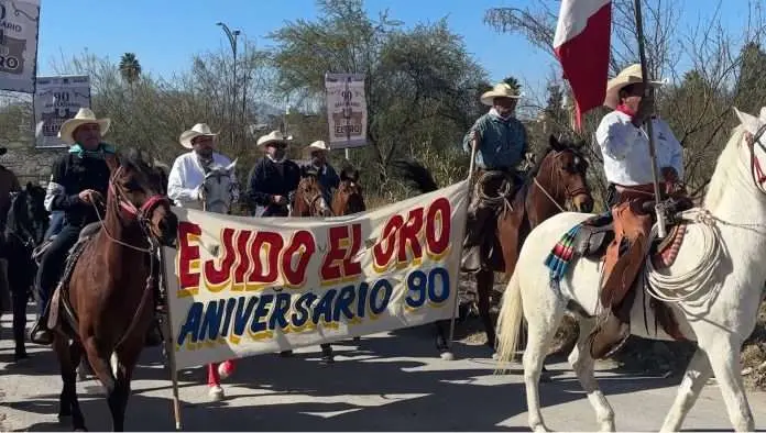 Los festejos del 90 aniversario del Ejido El Oro, concluyeron con una gran afluencia de asistentes.