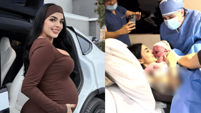 Karely Ruiz da la bienvenida a su hija Madisson