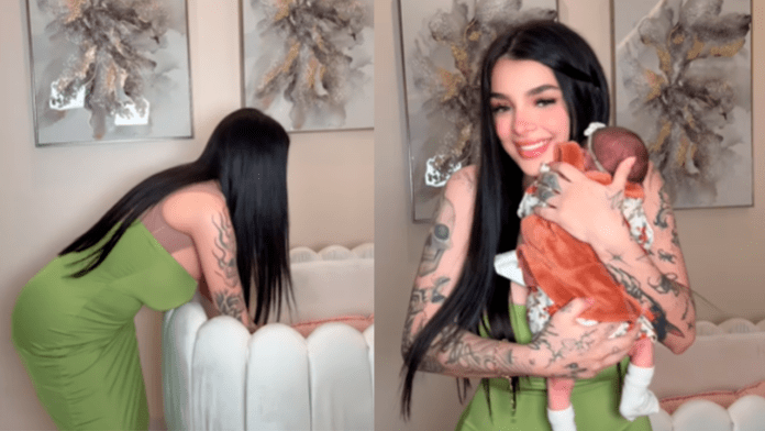 Karely Ruiz presenta a su hija y revela su difícil experiencia durante el parto