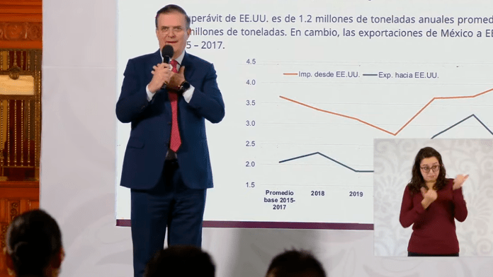 Marcelo Ebrard cuestiona aranceles sobre acero y aluminio; anuncia consultas con el gobierno de Estados Unidos