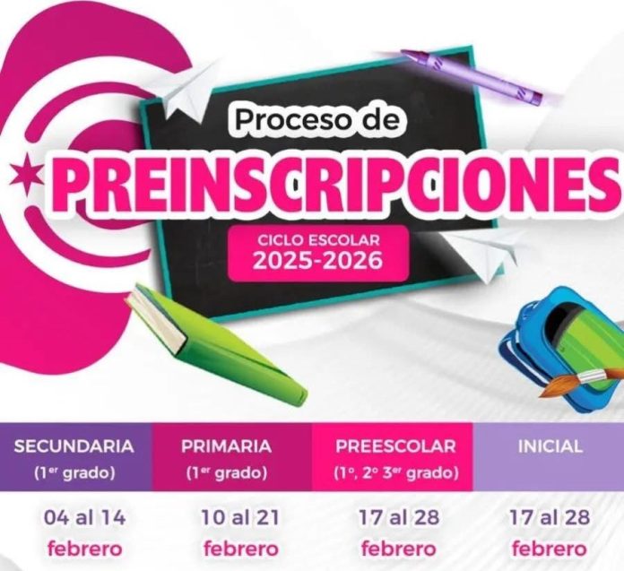 Preinscripciones para preescolar e inicial cierran el viernes en Coahuila