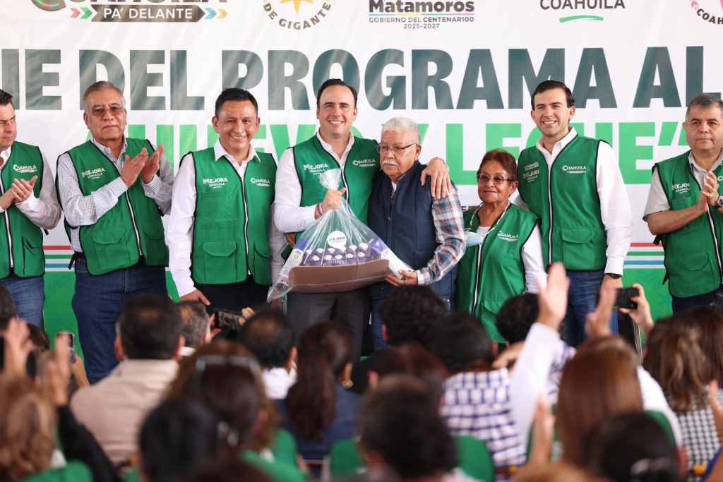 Arrancamos el gran programa de huevo y leche para los 38 municipios: Manolo