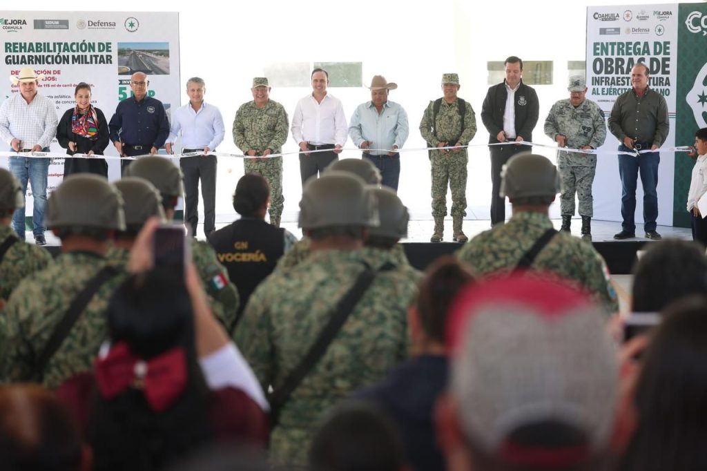 Supervisa y entrega Manolo más infraestructura de seguridad para la región Norte