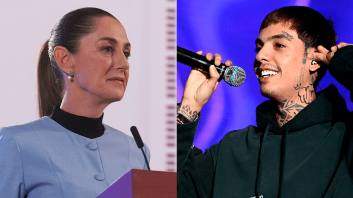 Claudia Sheinbaum se opone a prohibir los corridos tumbados pero rechaza letras que promueven la violencia