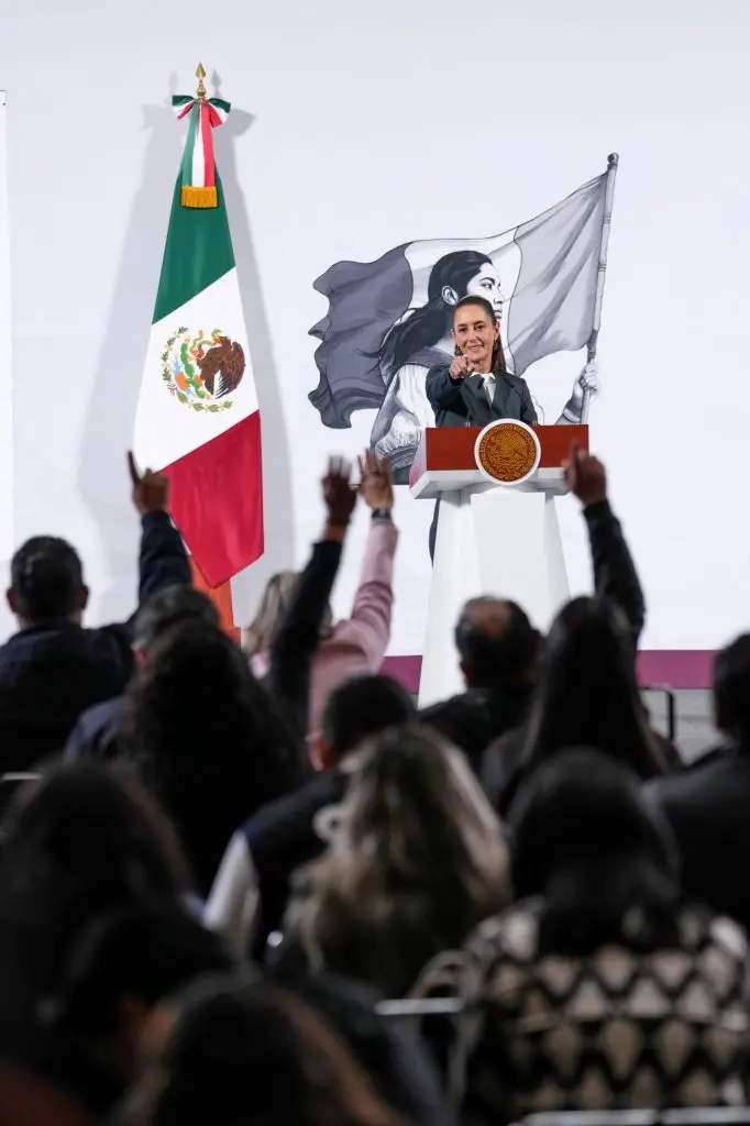 Claudia Sheinbaum celebra cifra histórica de 22 millones de 430 mil 931 mil empleos afiliados al IMSS al 28 de febrero