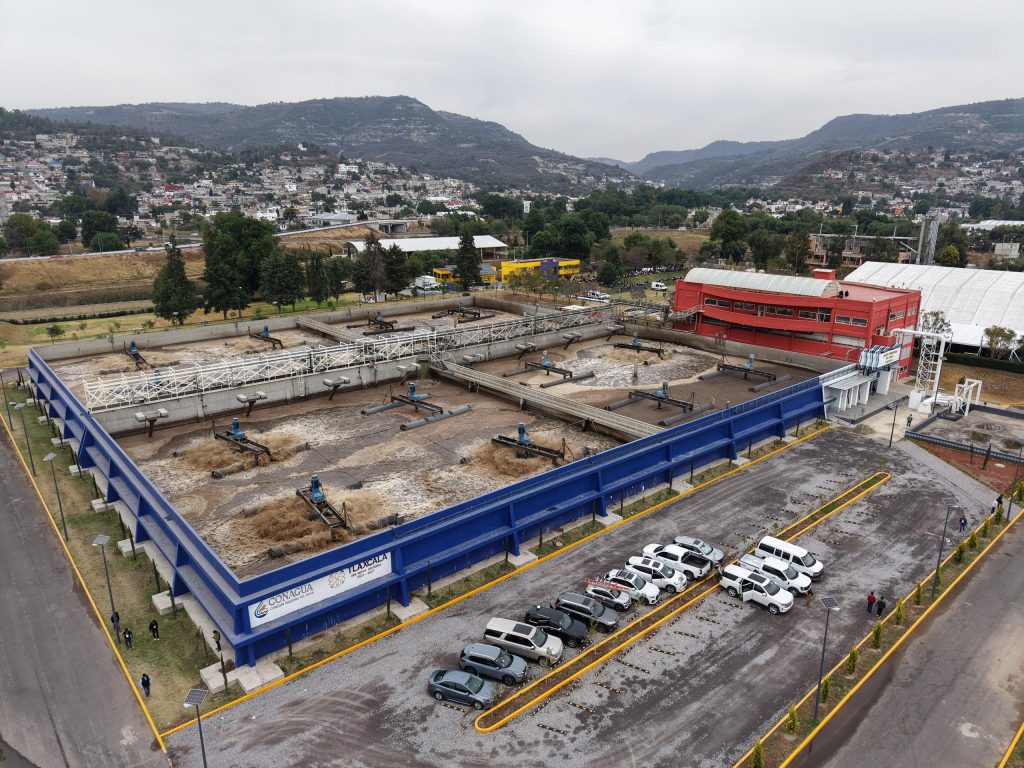 Claudia Sheinbaum inaugura Planta de Tratamiento de Aguas Residuales en Tlaxcala