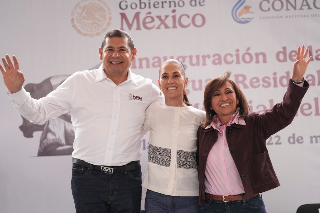 Claudia Sheinbaum inaugura Planta de Tratamiento de Aguas Residuales en Tlaxcala