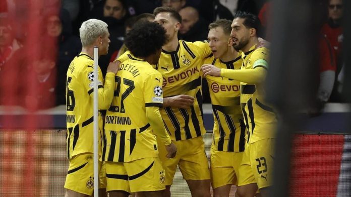 Borussia Dortmund se metió en cuartos de final de la UEFA Champions League