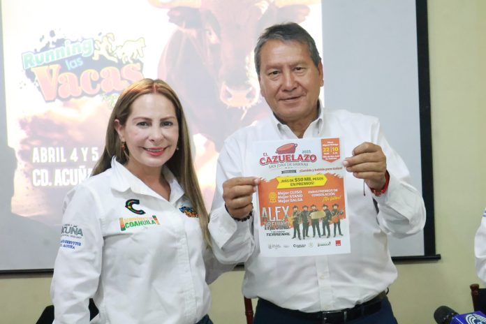 Invitan Cristina Amezcua y Óscar Ríos al “Cazuelazo 2025”