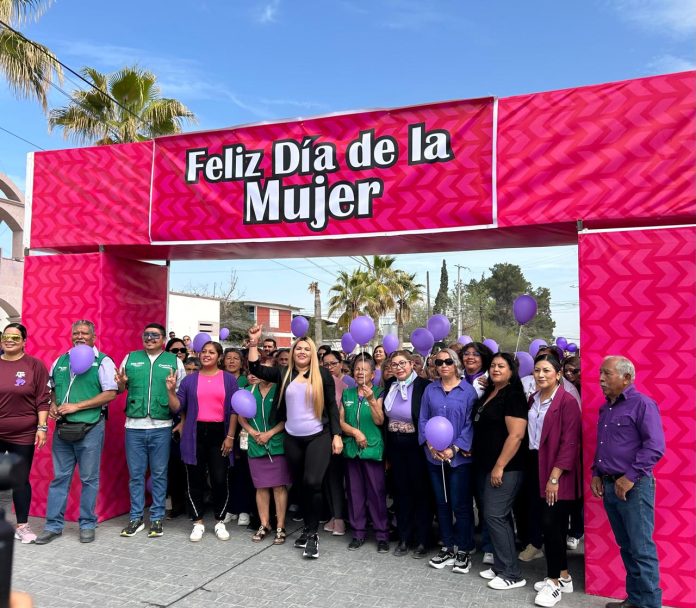 Castaños conmemora el Día Internacional de la Mujer con caminata