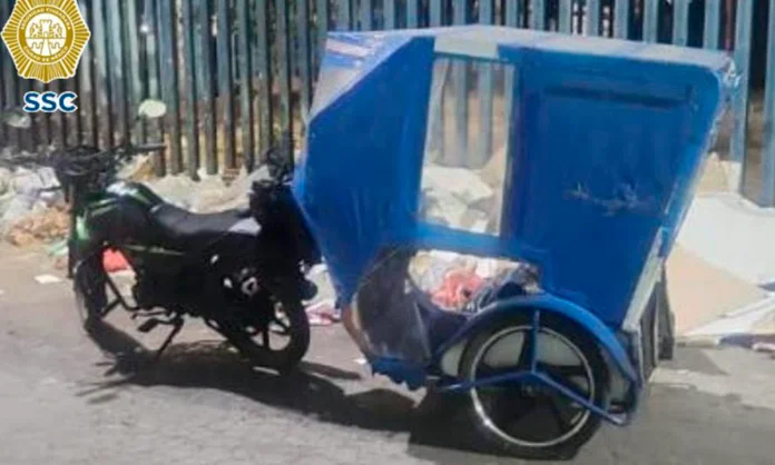 Detienen a tres personas por trasladar una bolsa con restos humanos en un mototaxi