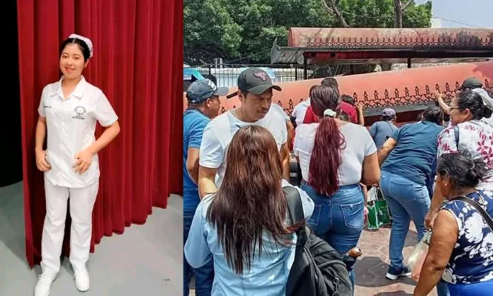 Estudiante y maestra del CNTE fallecen tras colapso de estructura en manifestación