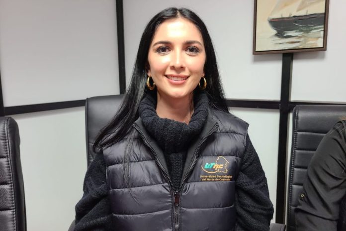 Frida Reynoso, Encargada de Servicios Médicos de la UTNC