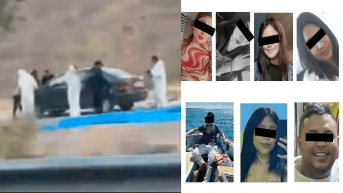 Hallan restos humanos dentro de un auto; podrían ser de los 9 jóvenes reportados como desaparecidos