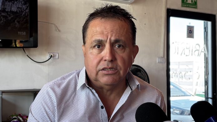Ismael Leija Escalante, secretario general del Sindicato Nacional Democrático.